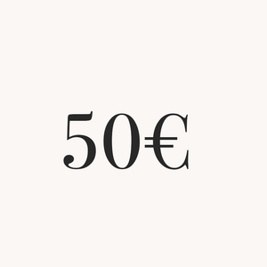 50€ - Tarjeta de regalo
