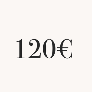 120€ - Tarjeta de regalo