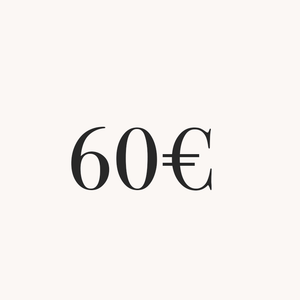 60€ - Tarjeta de regalo